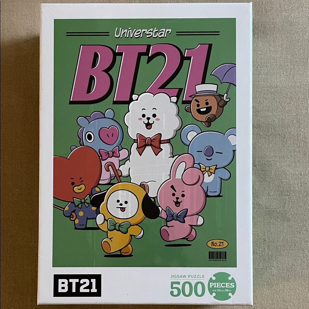 BT21 500-Piece Jigsaw Puzzle - Multicolor